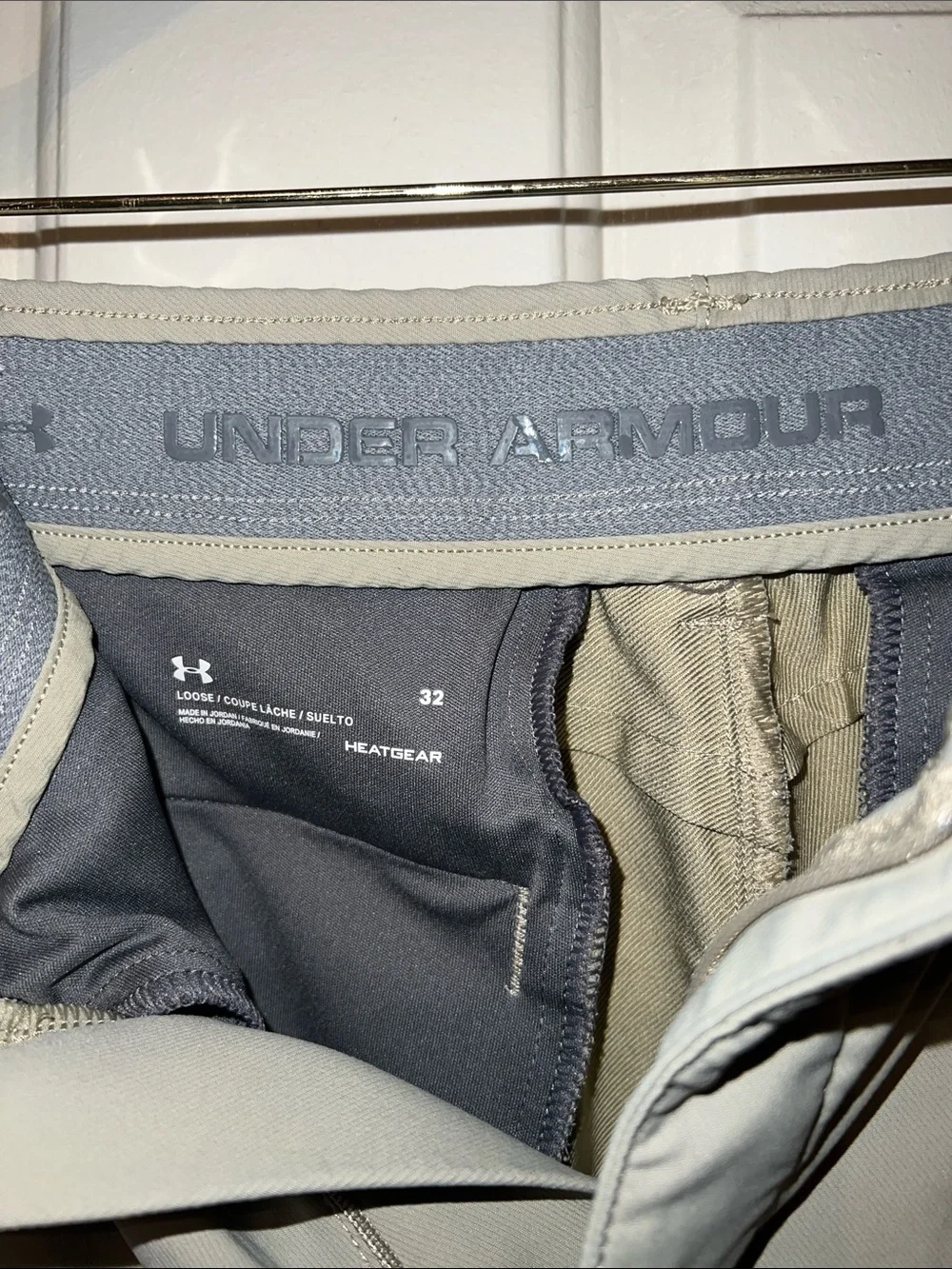 Under Armour Men's Khaki Athletic Chino Shorts